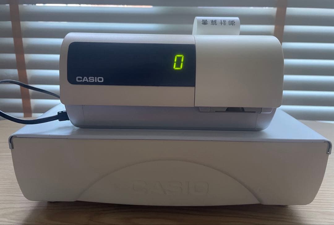 CASIO NL-300 ホワイト レジスター