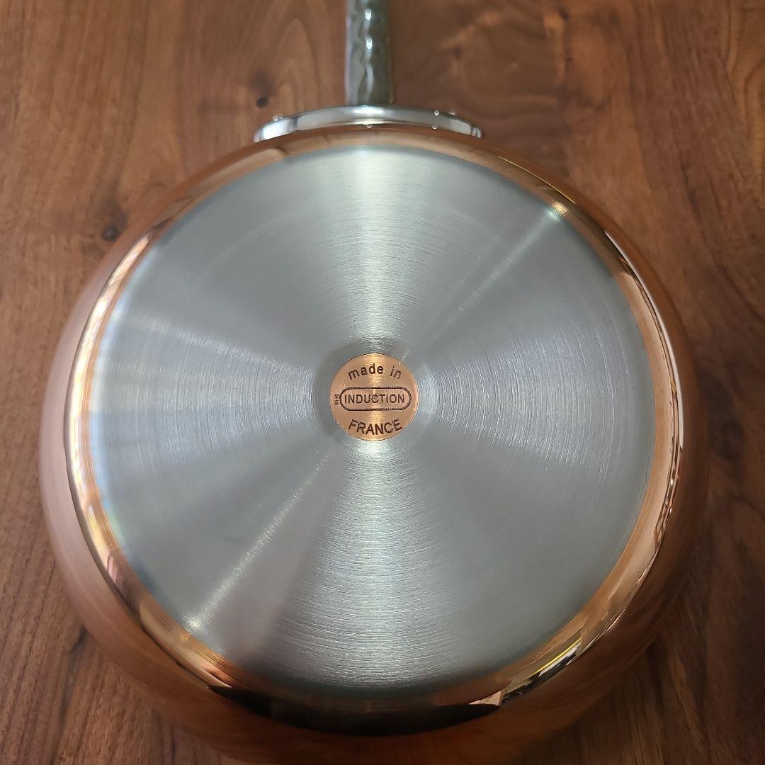 フランスde Buyer IH可24cm銅ソテーパン3