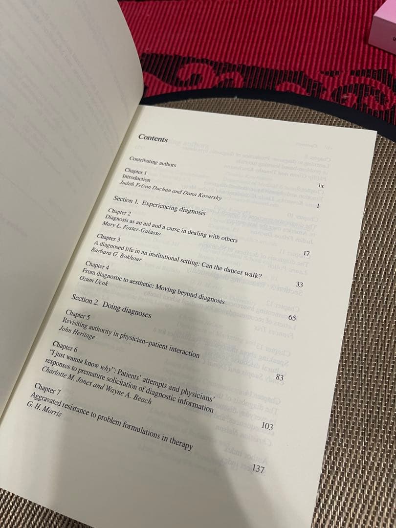 洋書 Diagnosis as Cultural Practice