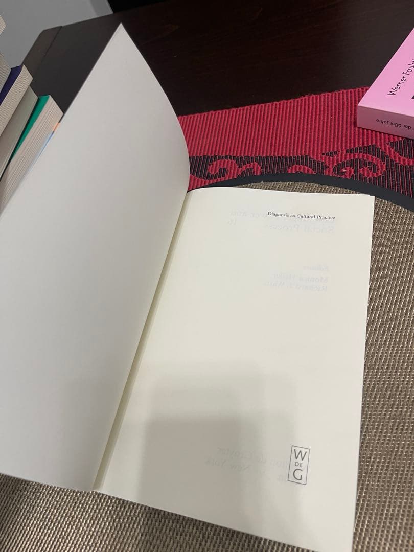 洋書 Diagnosis as Cultural Practice