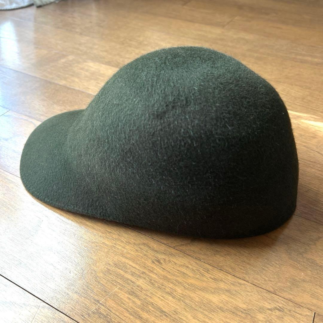 起毛ウールフェルト キャップ イタリア製 ISETAN MEN'S