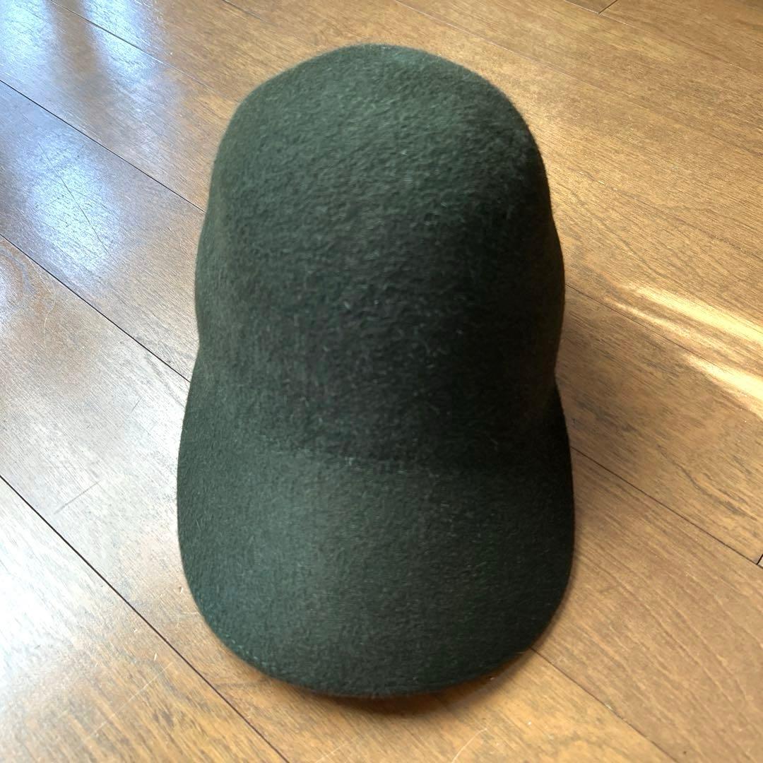 起毛ウールフェルト キャップ イタリア製 ISETAN MEN'S