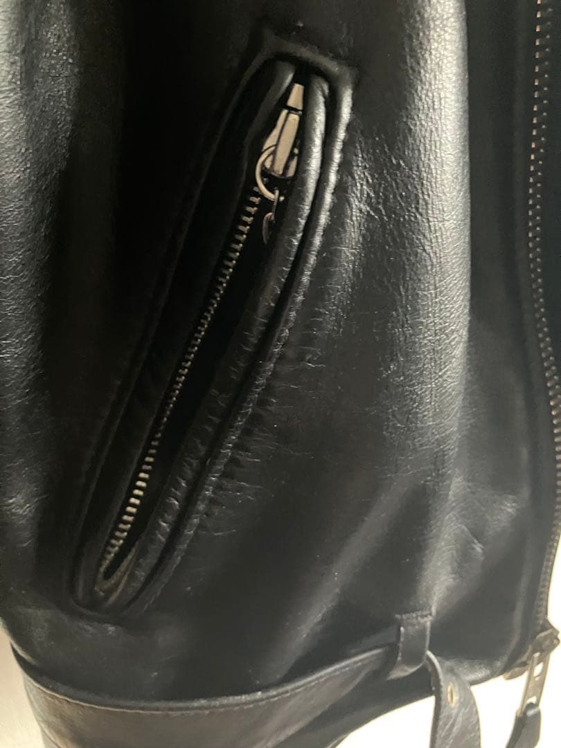 y*u様 Schott ダブルライダースジャケット Sサイズ【米国製】