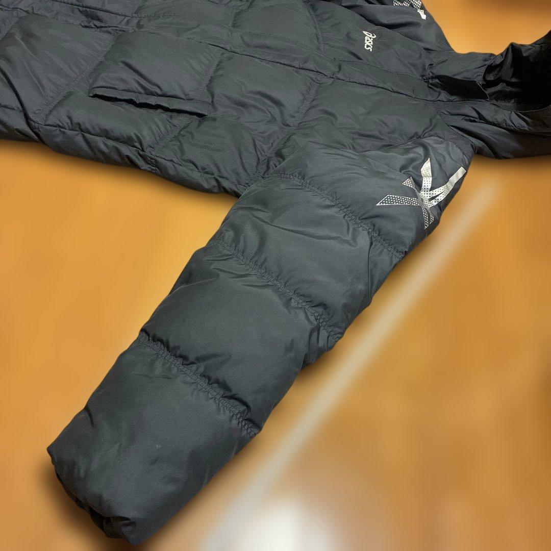 asics ベンチコート　ダウンロングコート　XA731N サイズO