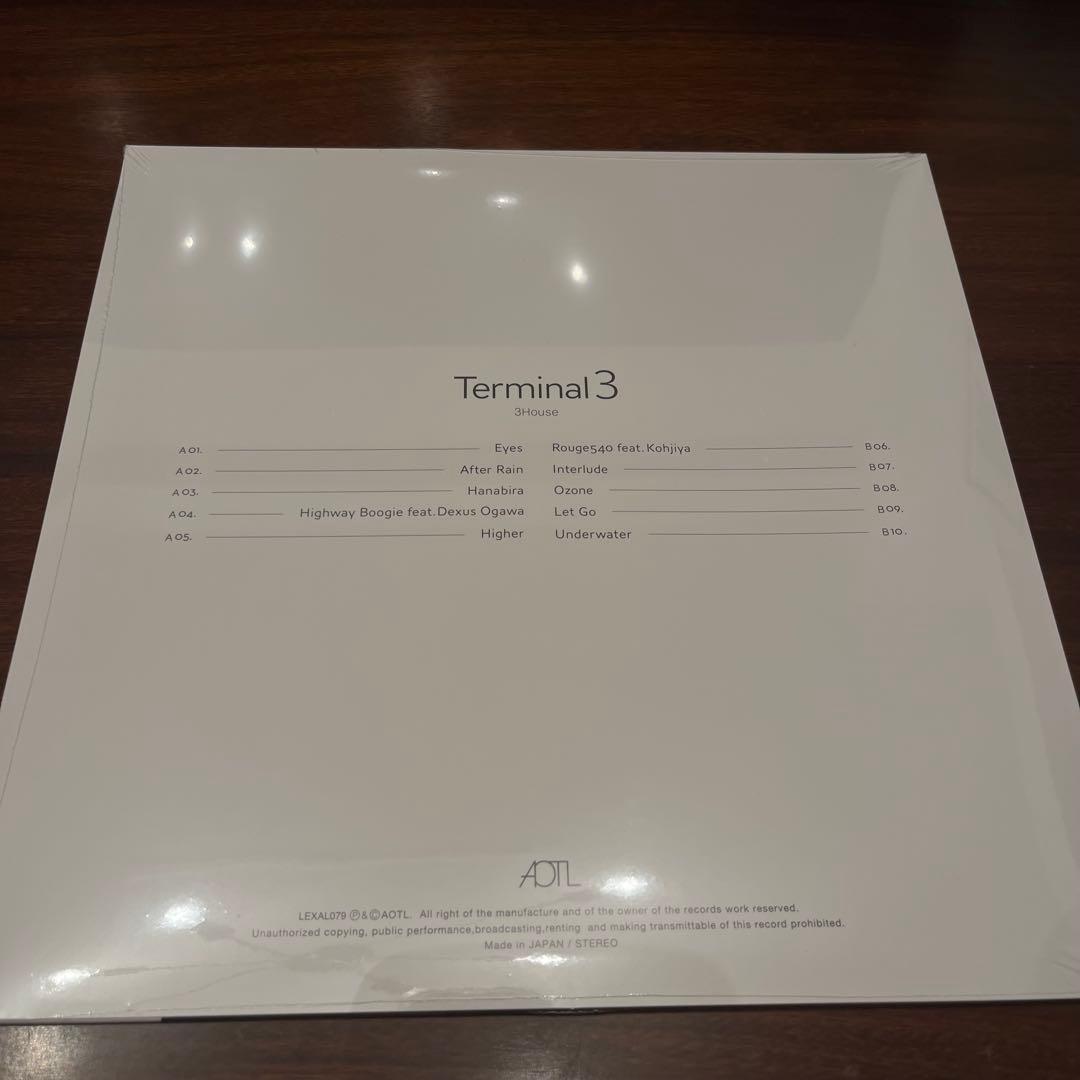 3House Terminal3 Vinyl LP レコード