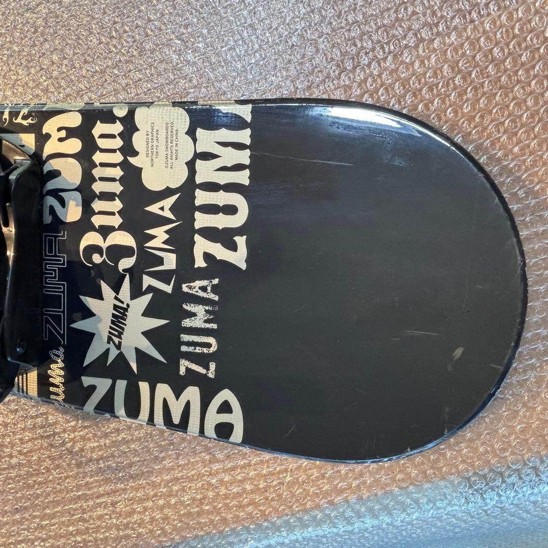 メンズ　ZUMAスノーボードセット　ケース付　138cm 24cm