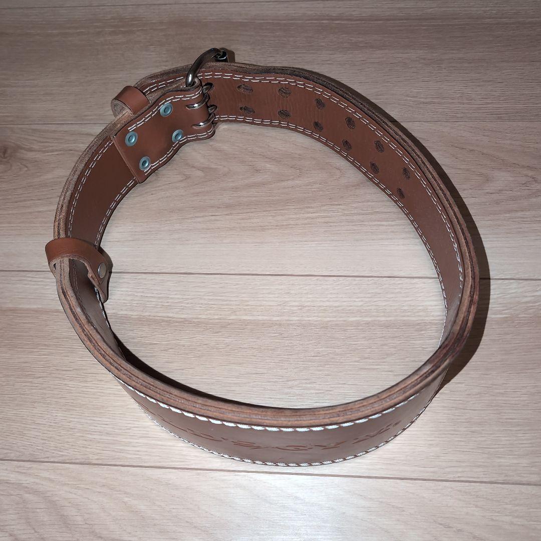 ゴールドジム レザーウエイトトレーニングベルト　Mサイズ