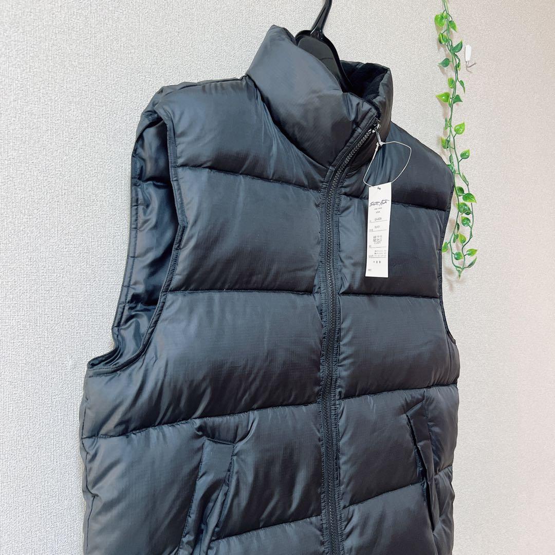 Scott Hunter 黒 ダウンベスト フェザー ダウン O LL 未使用