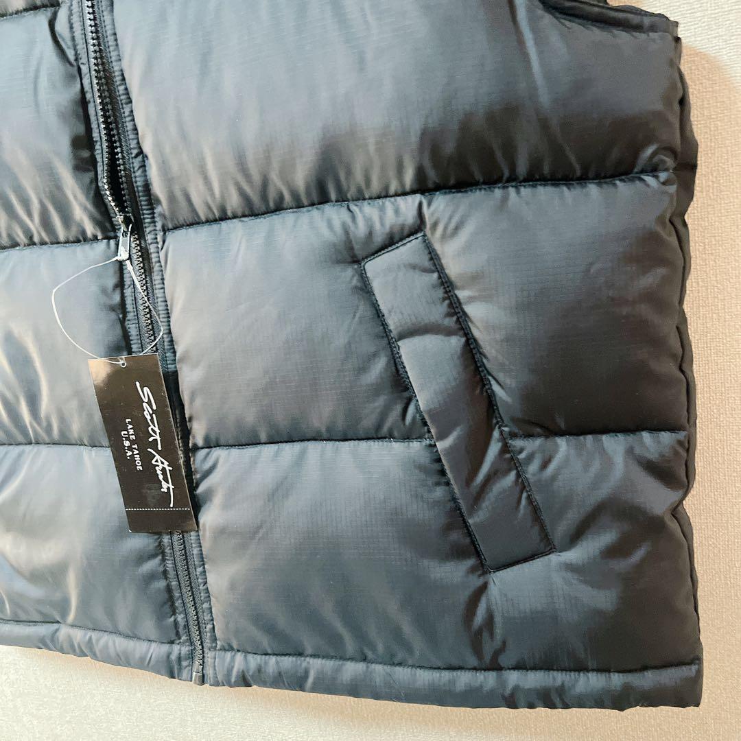 Scott Hunter 黒 ダウンベスト フェザー ダウン O LL 未使用