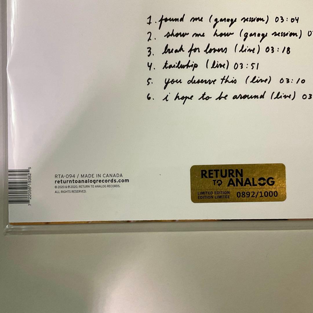 MEN I TRUST / Forever Live Sessions 【LP】