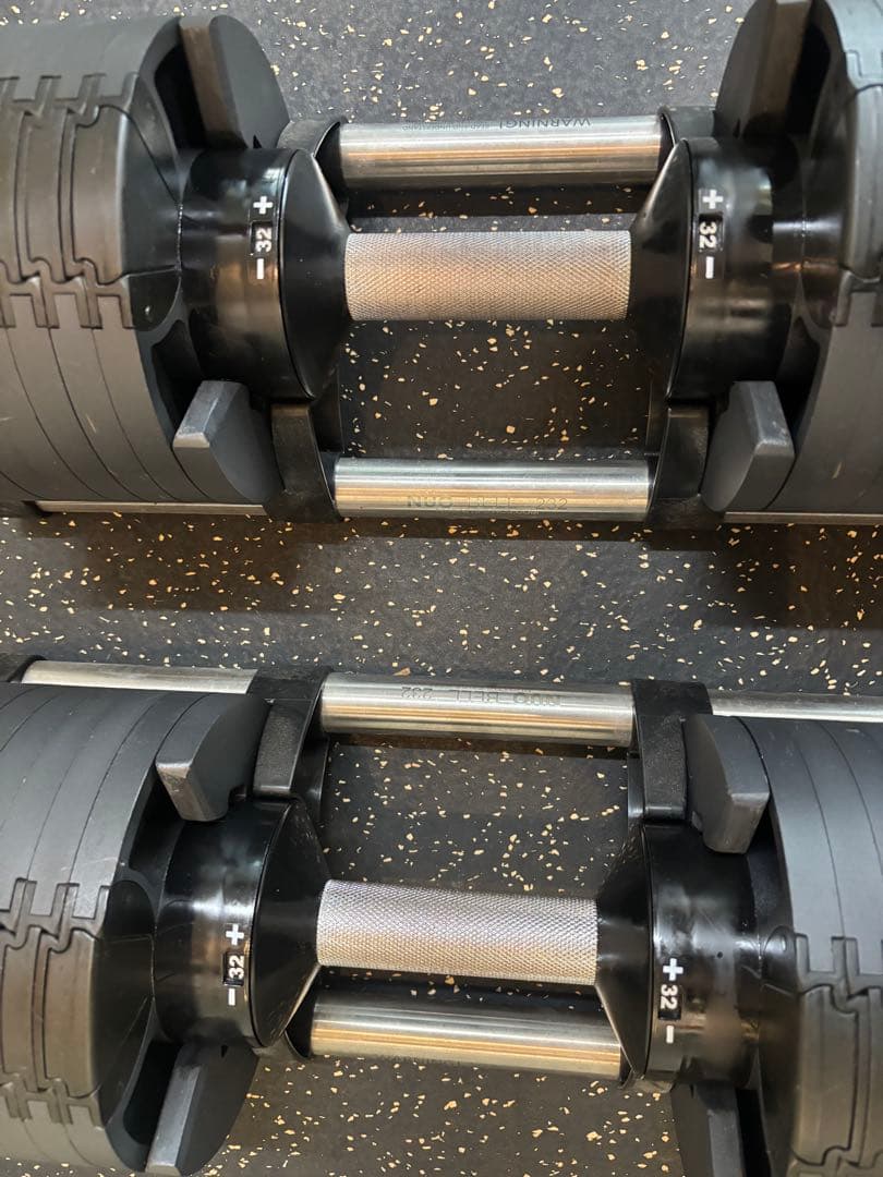 フレックスベル 正規品 可変式ダンベル 32kg ブラック　2kg刻み