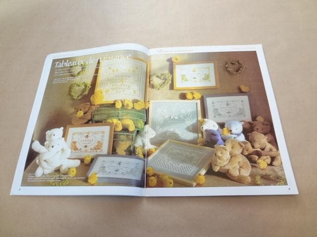 フランス クロスステッチ雑誌 De fil en aiguille 11冊セット