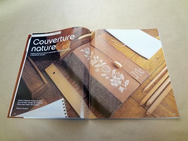 フランス クロスステッチ雑誌 De fil en aiguille 11冊セット