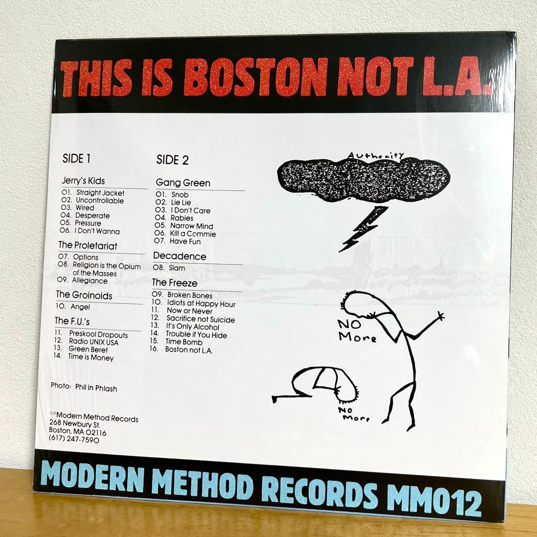 【大名盤】V.A. THIS IS BOSTON NOT L.A. 未開封新品