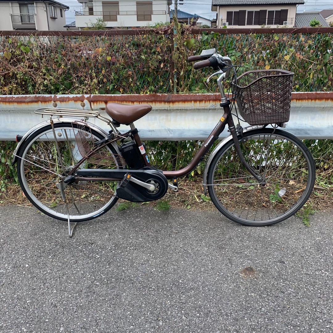 大幅値下げ！[675]送料無料 パナ電動自転車 ビビSX 充電器なし
