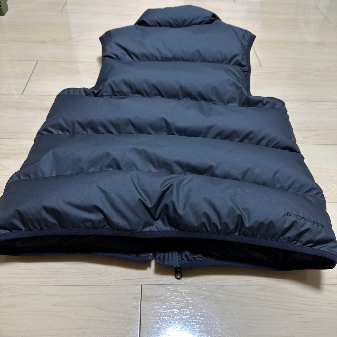 美品Nike Storm-Fit ダウンベスト M ブラック