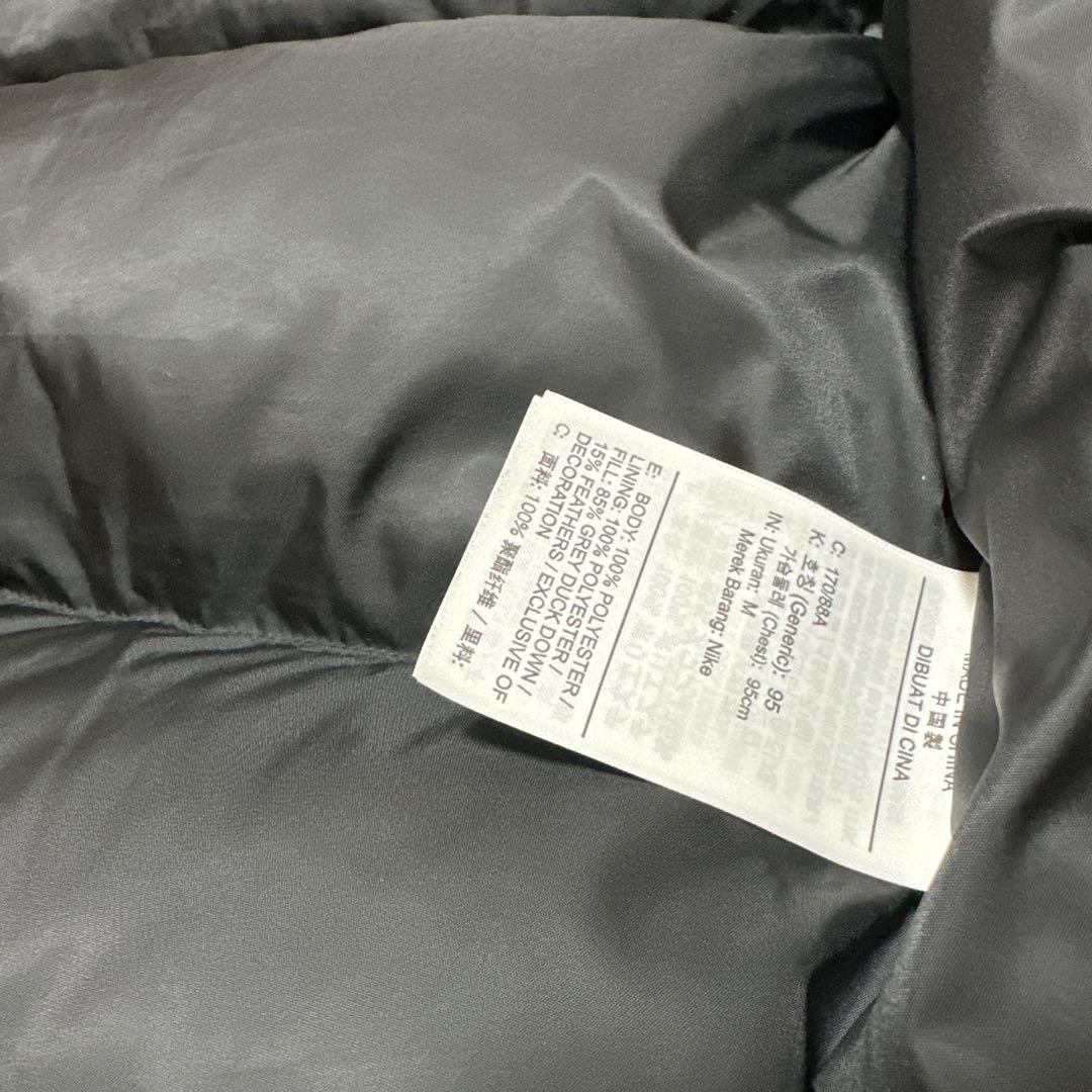 美品Nike Storm-Fit ダウンベスト M ブラック