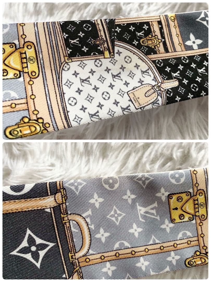 LOUIS VUITTON　ルイヴィトン　バンドーBB　レッツゴー　スカーフ