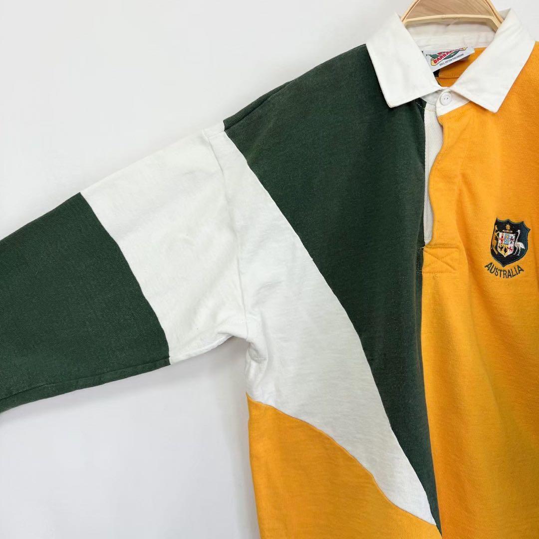 カナダ製 BARBARIAN バーバリアン 長袖 ラガーシャツ S65b