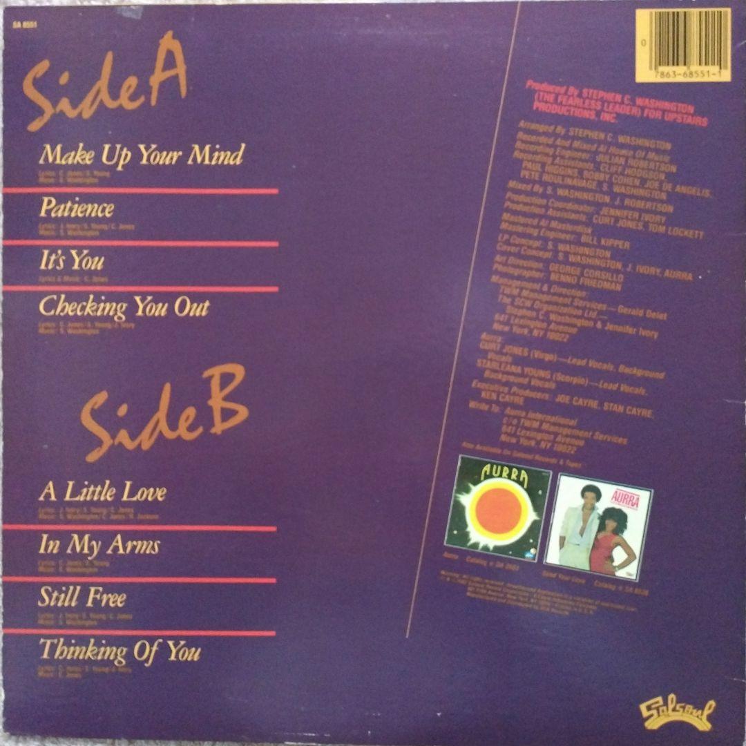 AURRA　ALBUM　レコード