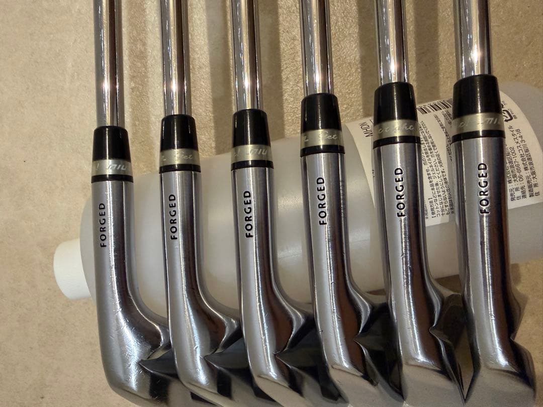 ミウラTC-101 アイアンセット 5-9 P