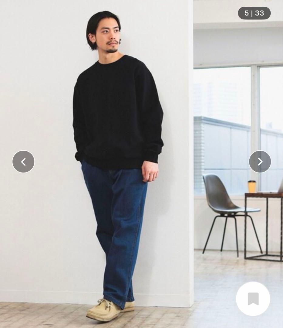 GRAMICCI x B:MING by BEAMS ルーズ テーパード デニム