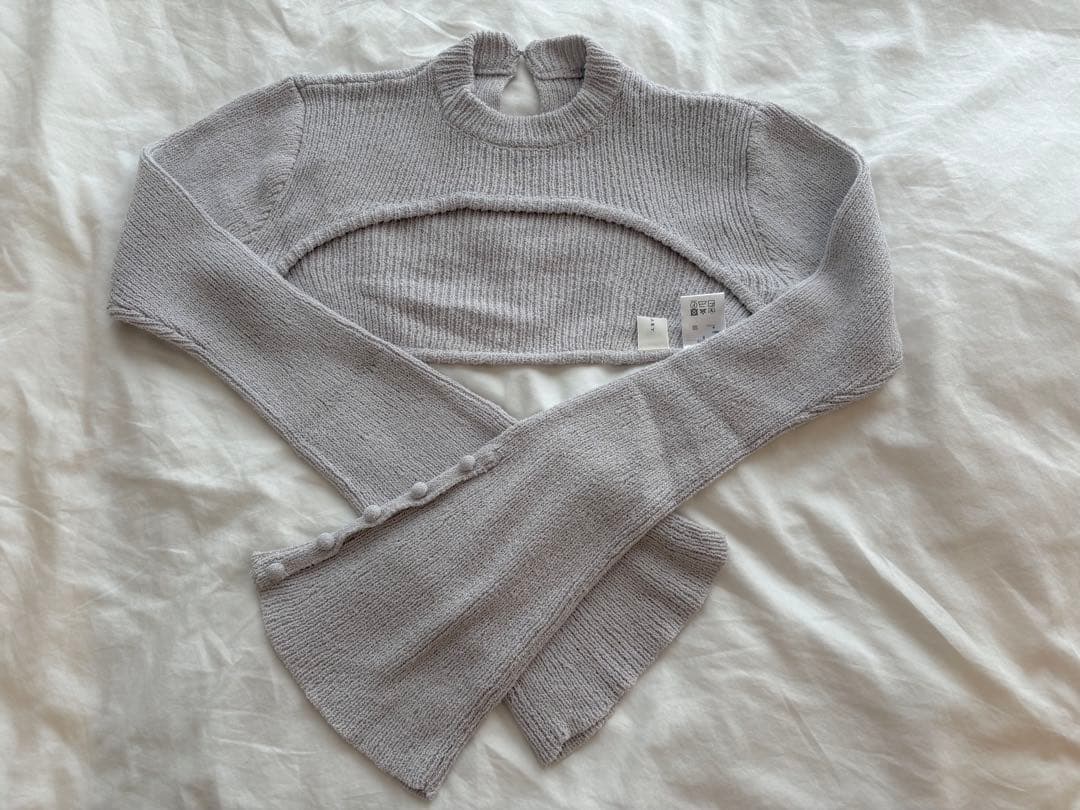 【ANDMARY】Layered crochet dress (LVD, F)