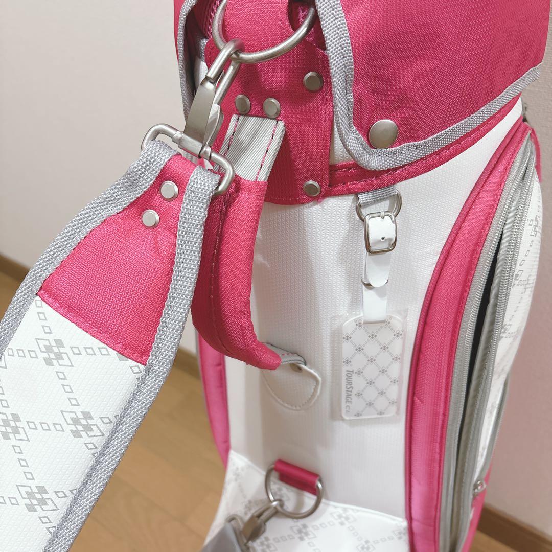 K478 Tour Stage ピンク キャディバッグ レディース