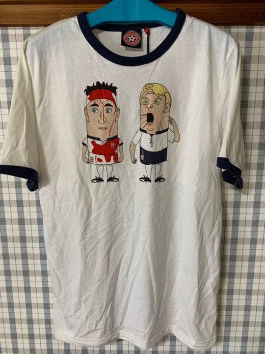 ENGLAND'S PASSION Tシャツ サポーター着用の定番 未使用タグ付