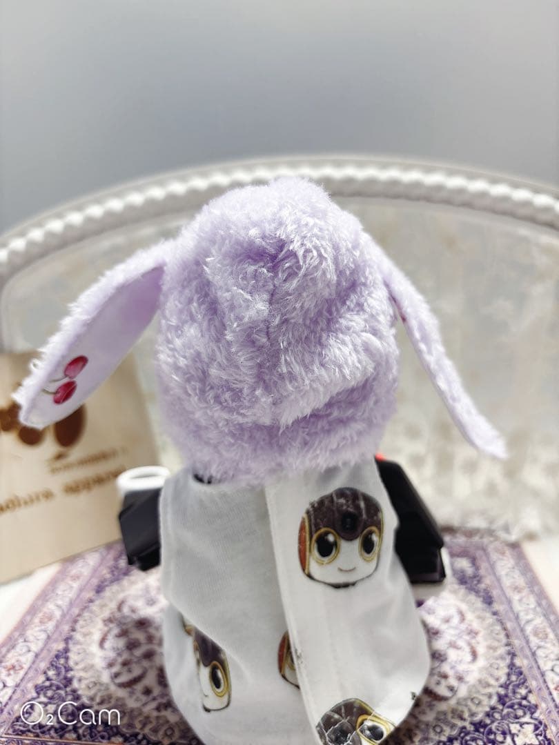 ☆【YukoAsaki】白パーカー（印刷あり）、アニマル帽子熊&うさぎ☆