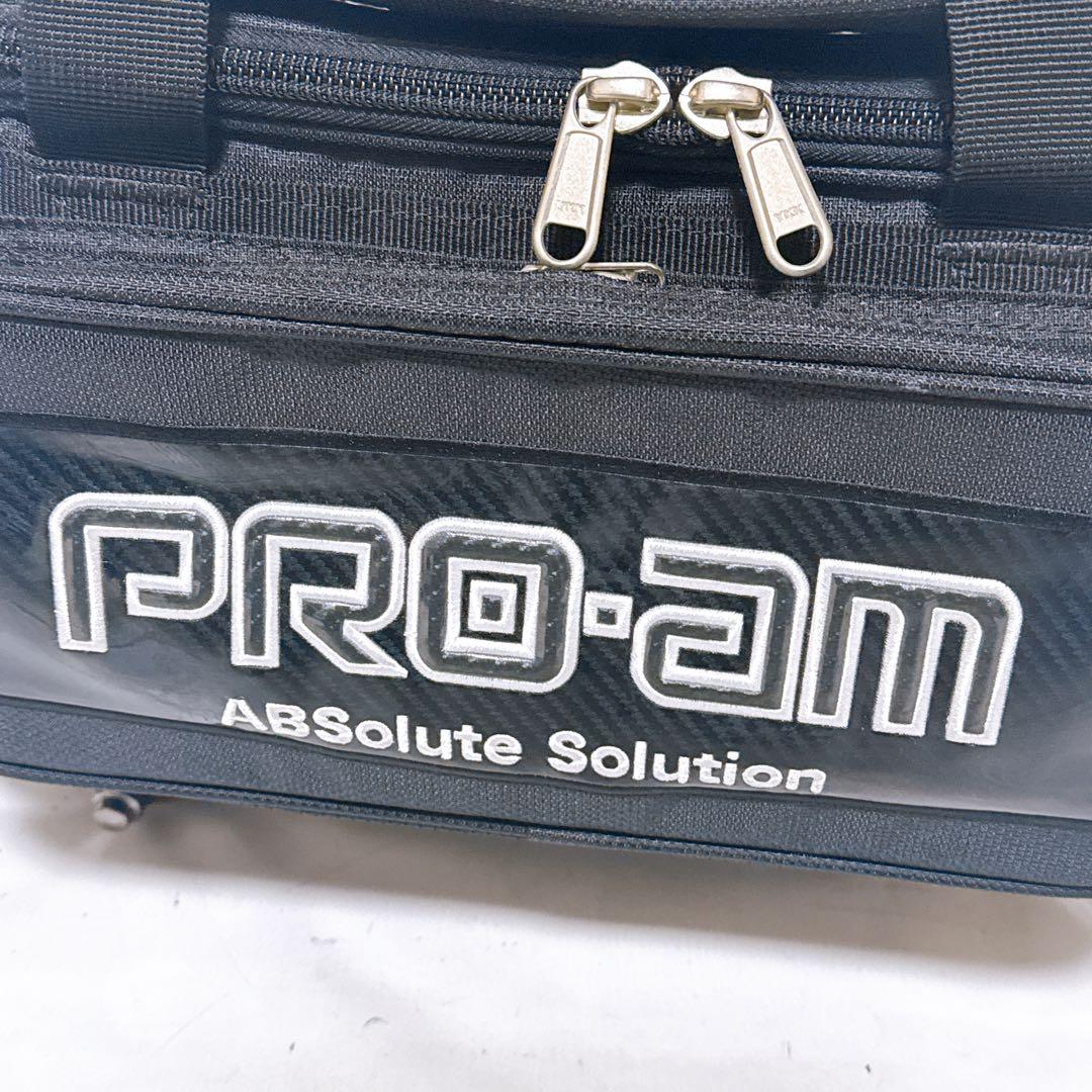 美品 ABS PRO-AM ボウリングバッグ キャリーケース 2個用 3WAY