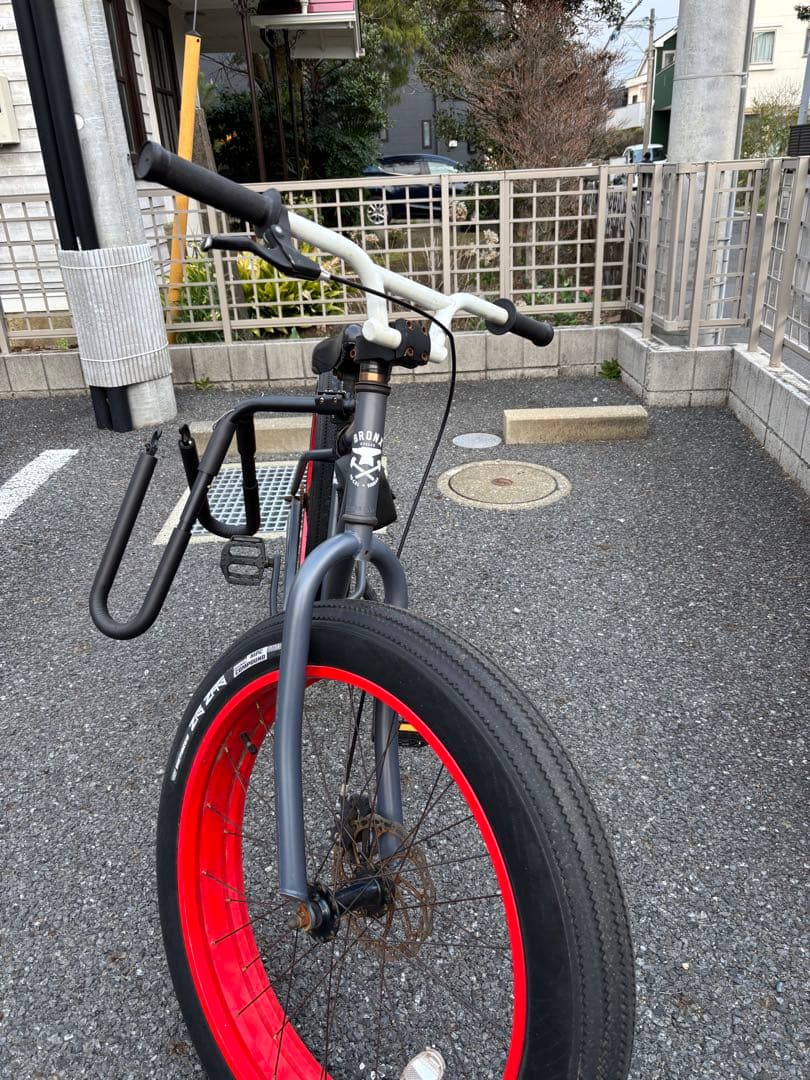 BRONX ファットバイク 26インチ 極太タイヤ 美車 直接引取歓迎