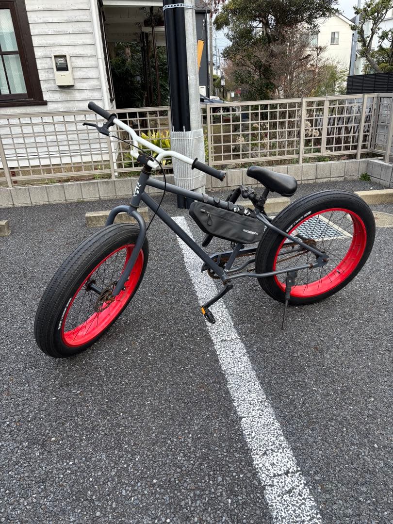 BRONX ファットバイク 26インチ 極太タイヤ 美車 直接引取歓迎