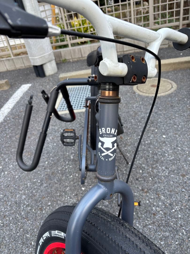 BRONX ファットバイク 26インチ 極太タイヤ 美車 直接引取歓迎