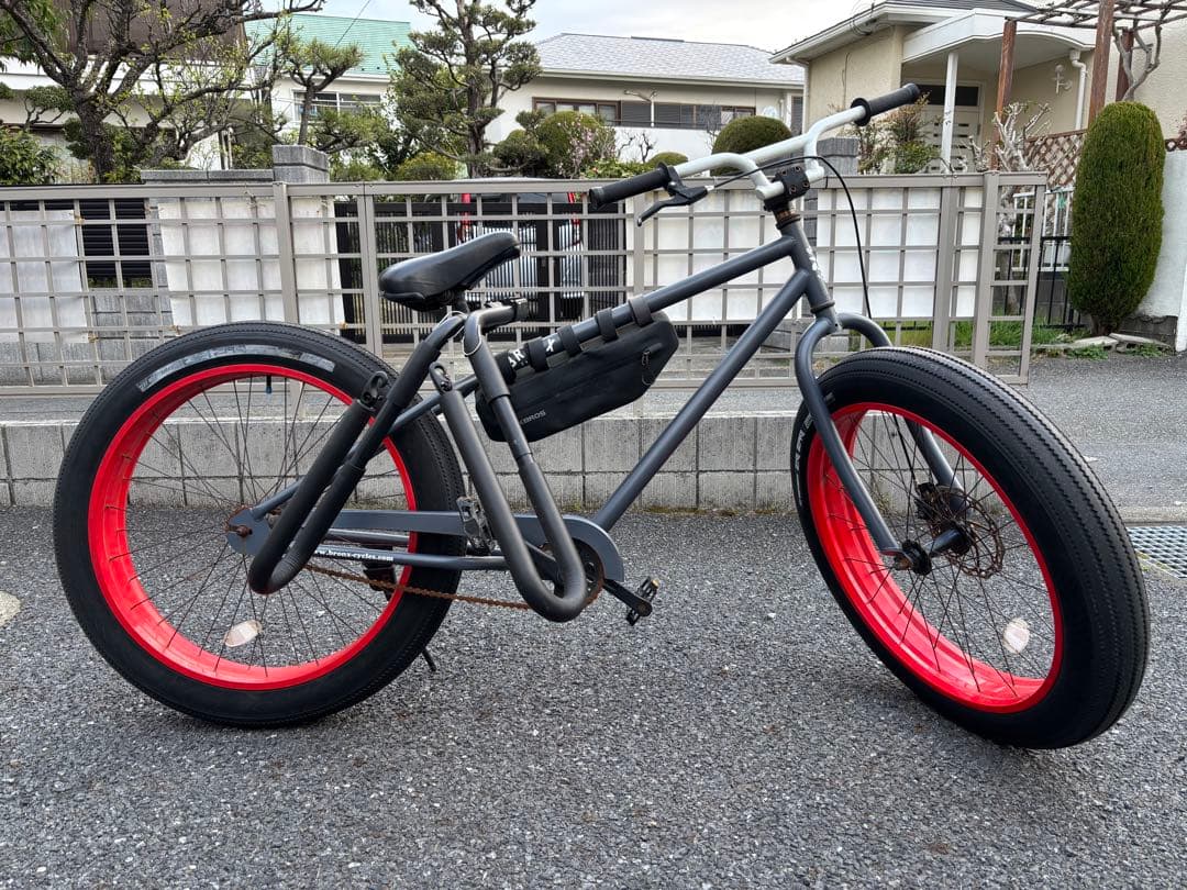 BRONX ファットバイク 26インチ 極太タイヤ 美車 直接引取歓迎
