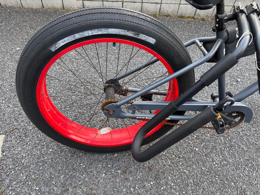 BRONX ファットバイク 26インチ 極太タイヤ 美車 直接引取歓迎