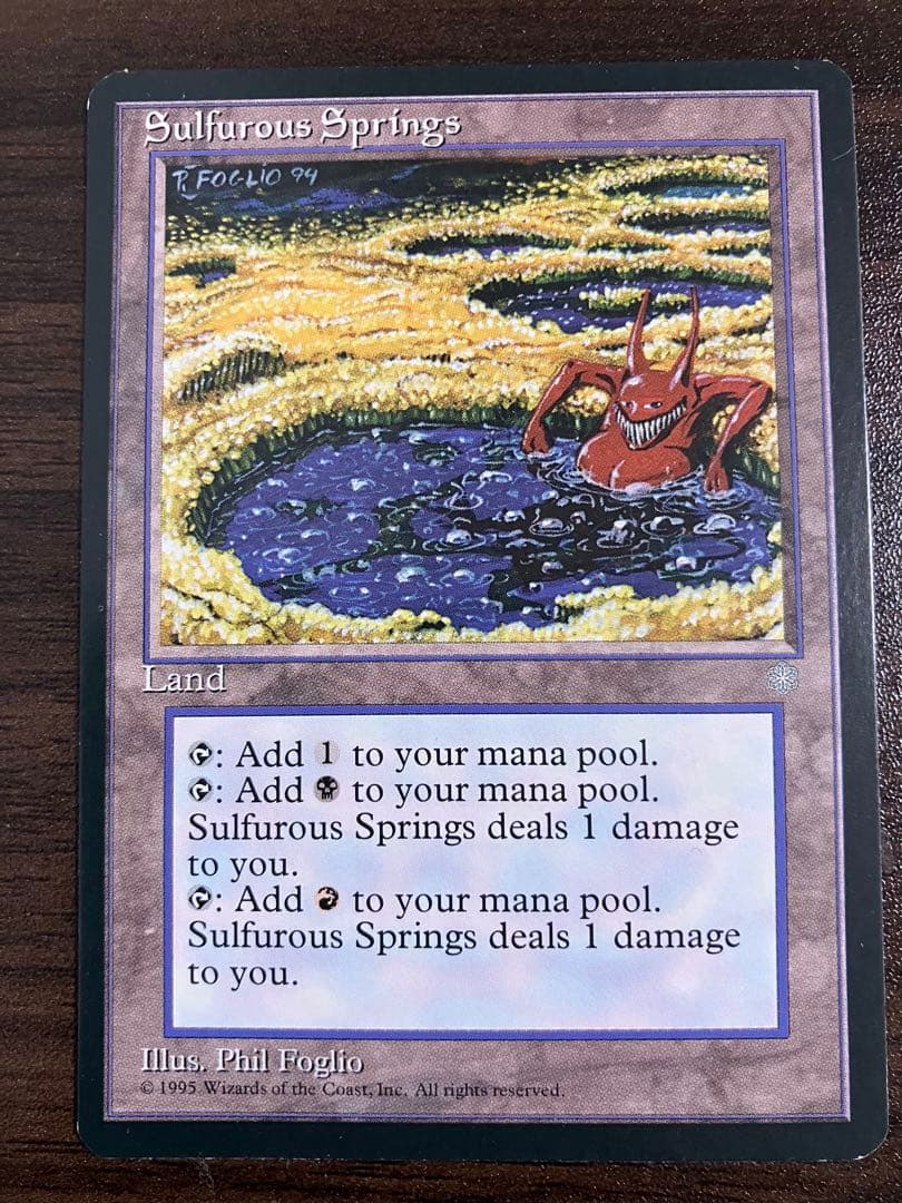 ケ*ト様 Sulfurous Springs 硫黄泉 アイスエイジ版4枚セット