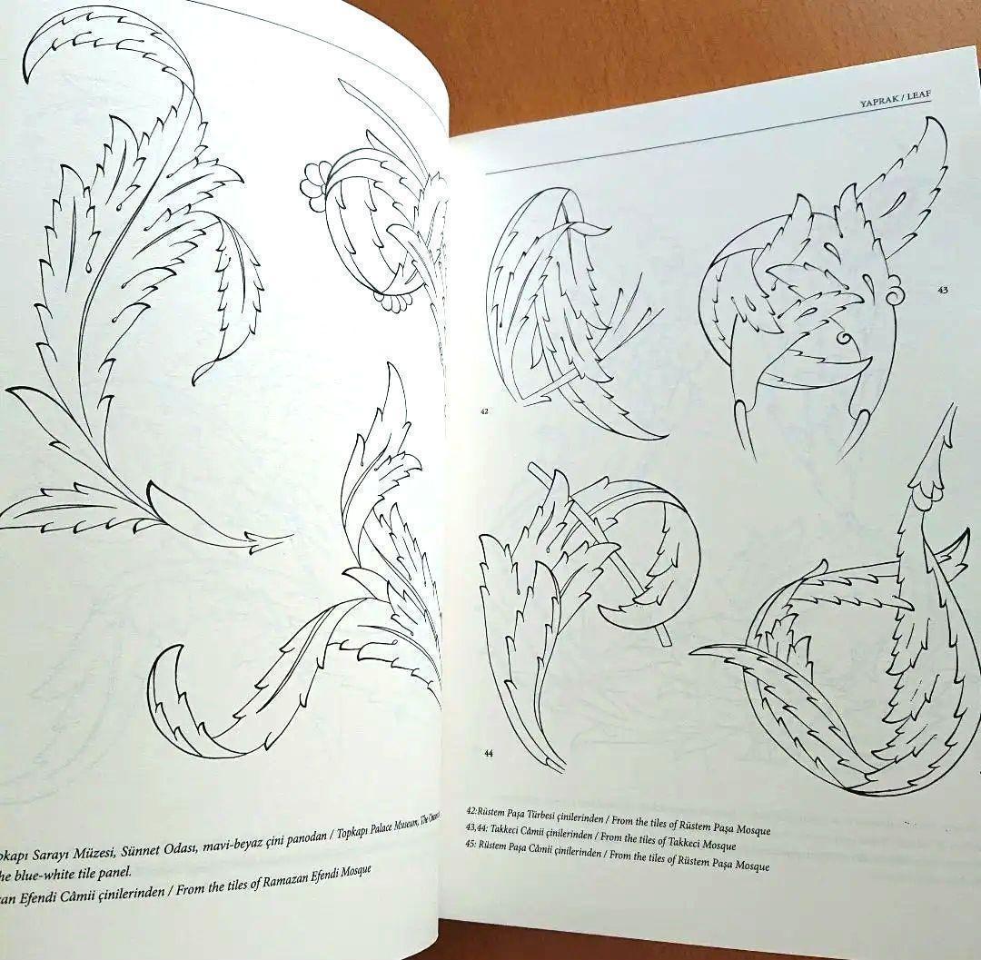 新品　トルコの文様・パターン　図案集 【英語・トルコ語】