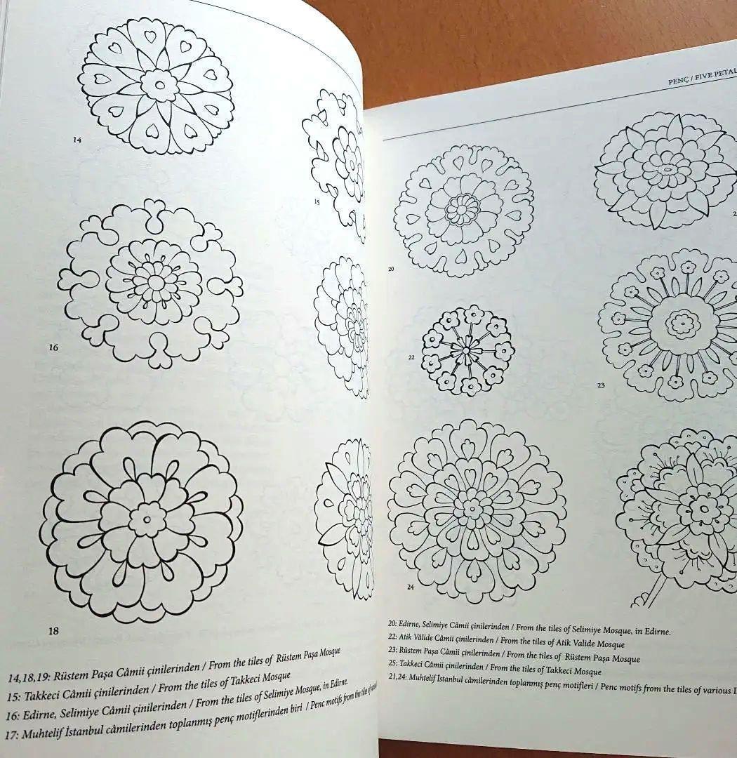 新品　トルコの文様・パターン　図案集 【英語・トルコ語】