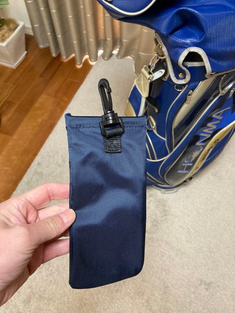 ホンマ 本間キャディバッグ 中古 青 9型