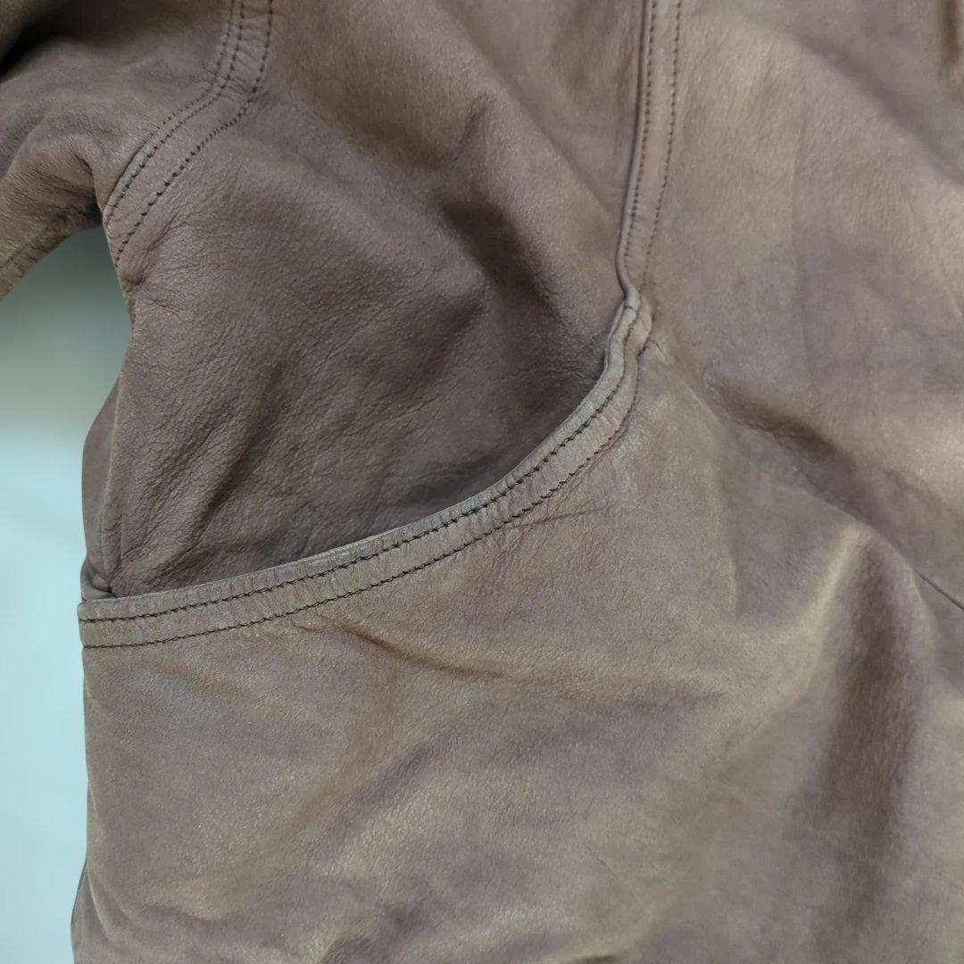 90s WILSONS Thinsulate レザージャケット ブラウン　L