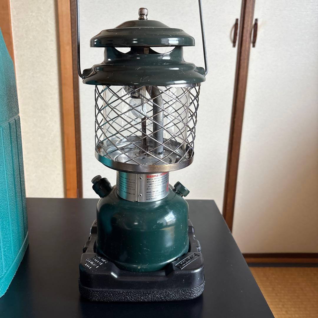 部品取　コールマン　ランタン286 288 メッシュグローブガード　ケース付き