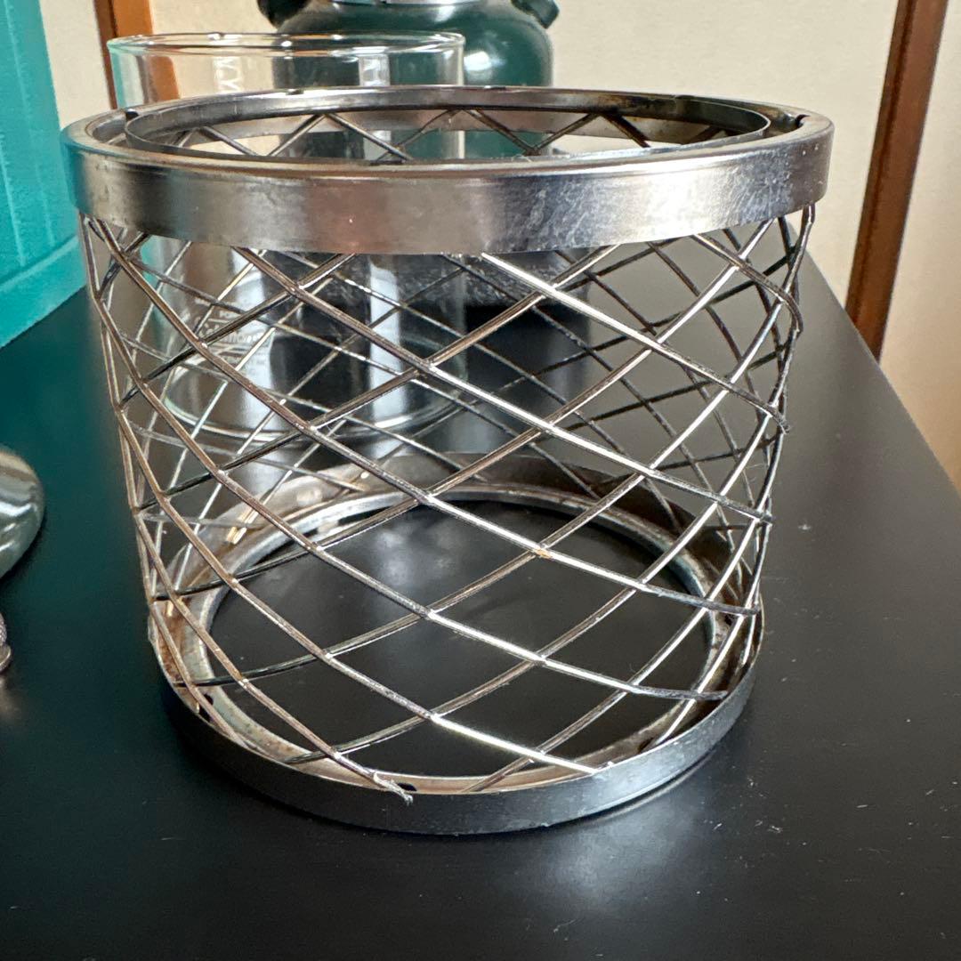 部品取　コールマン　ランタン286 288 メッシュグローブガード　ケース付き