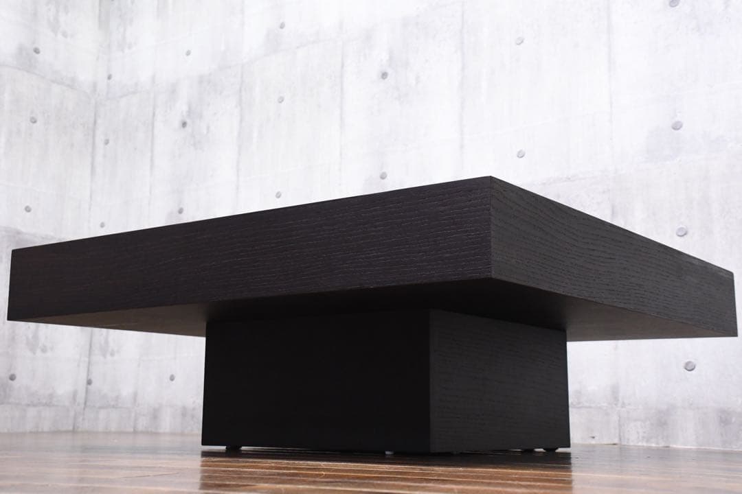 EDK69 アルモニア ラッカ センターテーブル ダークオーク スクエアテーブル