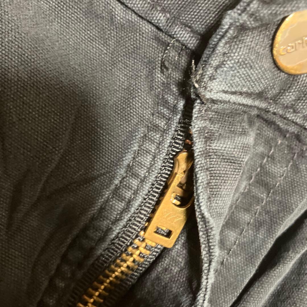 マ*ク様 carhartt ダック　ペインターパンツ　ブラック　ワークパンツ　3