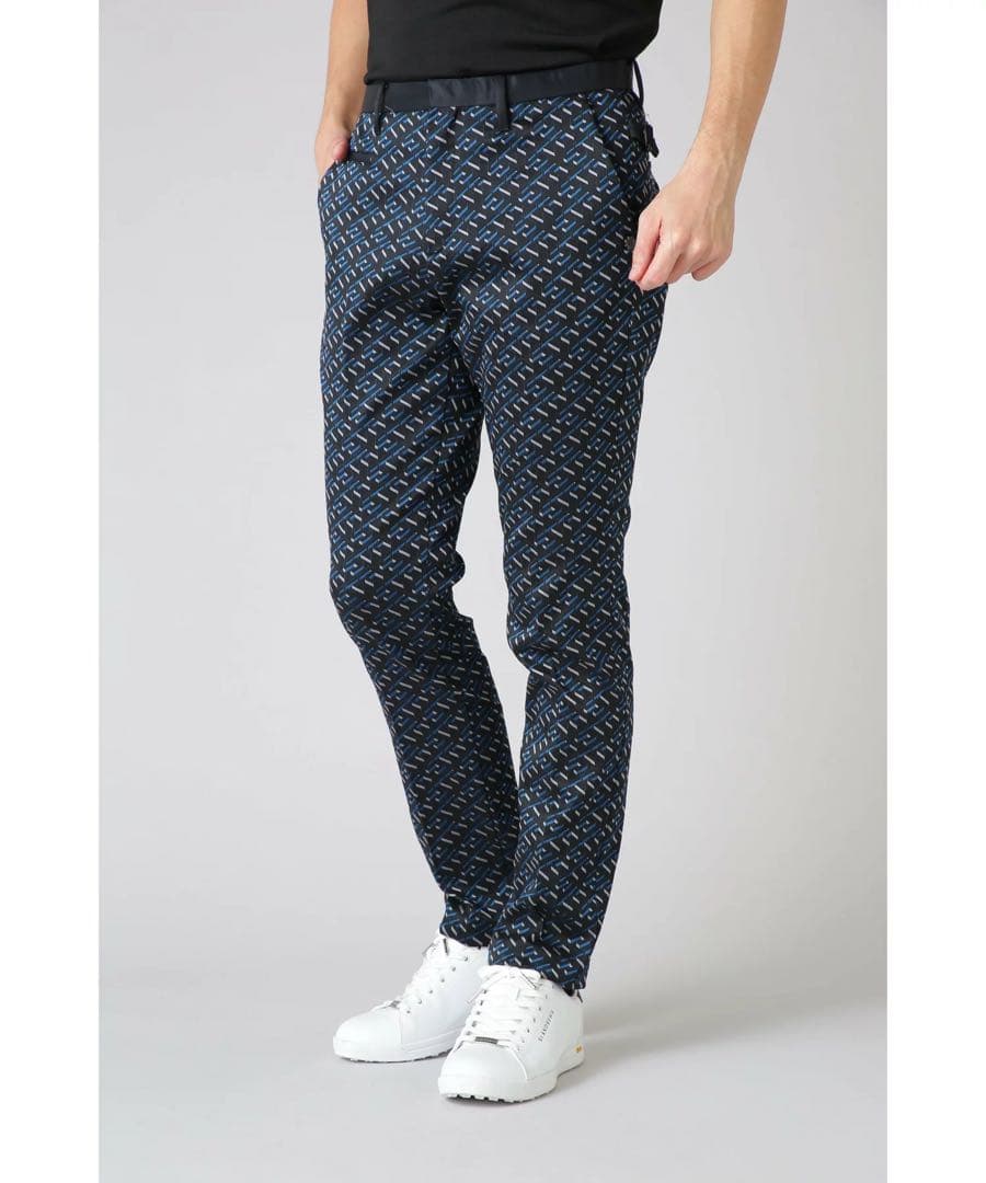 【未使用】定価4.1万円St ANDREWS STAキューブロゴジャガードパンツ