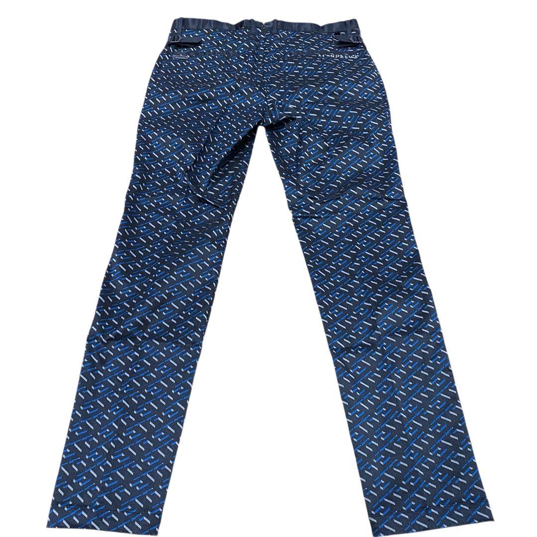 【未使用】定価4.1万円St ANDREWS STAキューブロゴジャガードパンツ