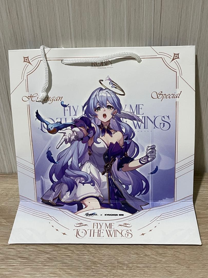 崩壊スターレイル＆Kyochonコラボ　サンデー&ロビンコンプセット　紙袋2枚付