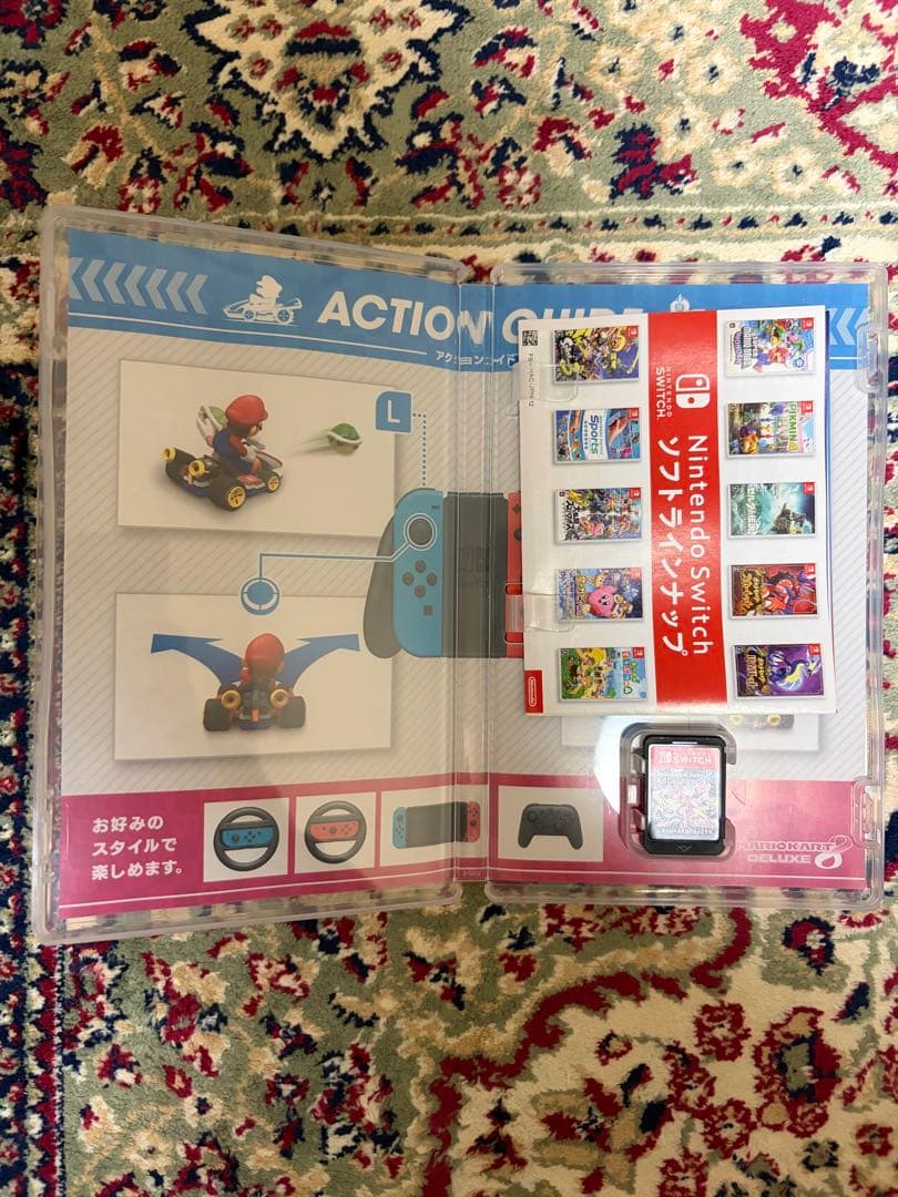 Nintendo Switch 本体 青/赤 ソフト　マリオカート付き