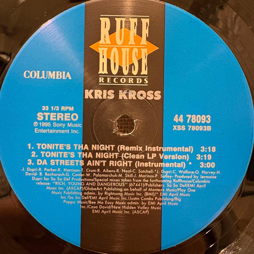 KRIS KROSS / 3枚セット ①ALRIGHT ②JUMP ③本文参照